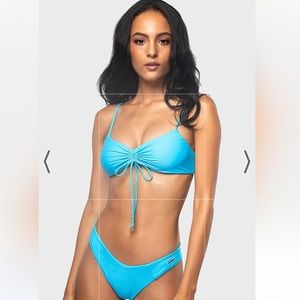 Blackbough swim aqua bikini